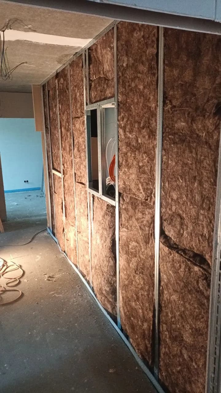 Монтаж на гипсокартон